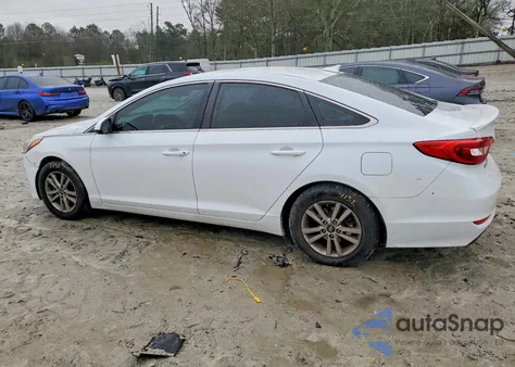 2017 Hyundai Sonata Se z USA, uszkodzony, nr VIN 5NPE24AF9HH519931